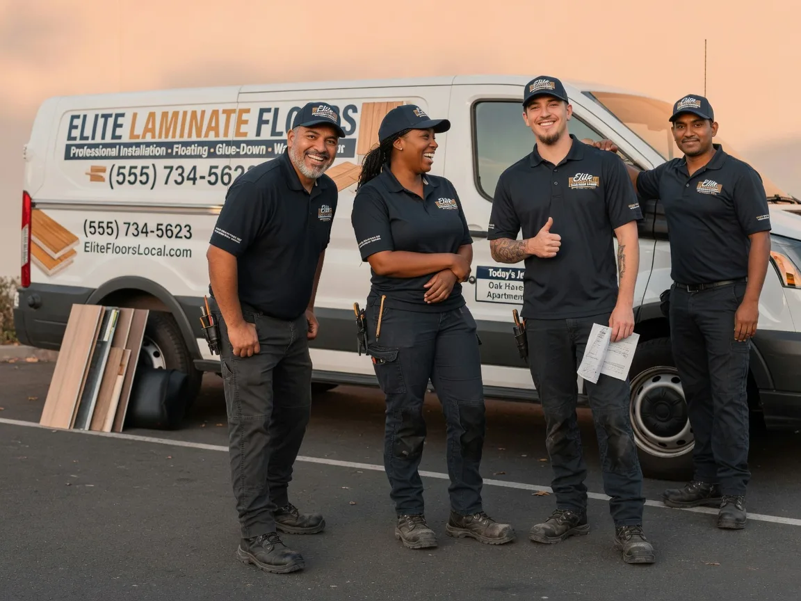 Laminate flooring installation company in Fremont, OH